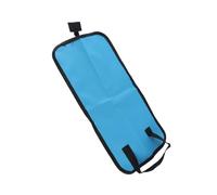 SIXRUN Drum Stick Bag Oxford Cloth Drumstick Holder 46 X 10 Cm with Hanging Design Portable Handle and Multi Item Storage for Drummers Practice Lessons Stage Use (Blue)