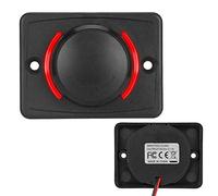 SIXRUN Dual USB Socket 3.1A Car Outlet with LED Indicator for 12V/24V Vehicles RVs Buses Boats (Red)