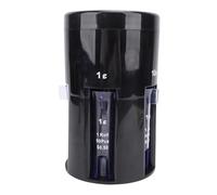 SIXRUN Electric Coin Sorter, Automatic Sorting, Five Coin Tubes | Currency Counting Device, US Coin Recognition, 205 Coins Per Tube, ABS Desk Use, Home Office Counters