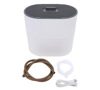 SIXRUN Electric Cup Washer Automatic Tea Cleaner Mini Press for Home Kitchen with Effortless Washing Lightweight Portable Design (White)