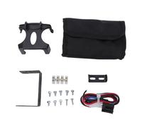 SIXRUN Electric Trailer Brake Controller,OEM 90195 Controls 4 Axles Complete Installation Kit Brackets Wiring Harness Connector Screws Storage Bag