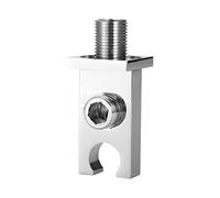 SIXRUN F Y290 Shower Outlet Elbow Holder, Brass Head Bracket Wall Connector for Hose, with Thick Plating and Smooth, Fits Most Shower Hoses and Bidet Sprayers