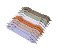 SIXRUN Felt Pin Board Strips, Leaf Pattern Self Adhesive Bulletin Strips | 12 Pack, 33x5cm, No Drilling Adhesive, Odorless Felt, Holds Pins Without Holes, for Home Office Dorm