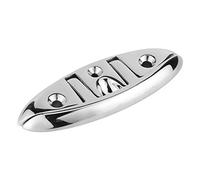 SIXRUN Flip Up Cleat 5 Inch 316 Stainless Steel Folding Dock Cleat Spring Loaded Flush Mount Marine Boat Deck Hardware for Kayak Yacht Pontoon Docking Tie Down