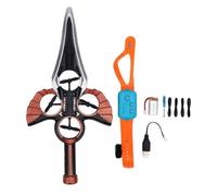 SIXRUN Flying Sword RC Airplane, Remote Control Plane with LED Lights and Crashproof Foam 2.4GHz 20 Min Flying Time for Kids Adults Beginners (Antique Bronze)