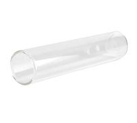 SIXRUN Glass Test Tube Flower Pot for Hydroponic Plants with Wooden Rack