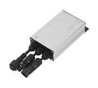 SIXRUN Grid Tie Micro Inverter Aluminum Alloy MPPT Grid Tie Inverter AC230V Pure Sine Wave 92.5% Efficiency IP55 for Small Solar Systems Home Office Use (180W)