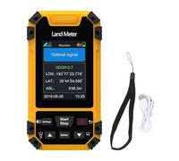 SIXRUN Handheld Land Area Meter, 2.4in Color Display with GPS GNSS Receiver for Distance Area Slope Measurement