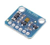 SIXRUN High Dynamic Range Digital Light Sensor TSL2591 with Infrared and Full Spectrum Diodes I2C 3.3 5V for Accurate Lx Measurements 188 to 88000 Lux