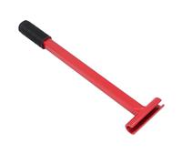 SIXRUN Hinge Adjustment Tool, Carbon Steel Door Hinge Adjustment Tool with Long Handle, Fast Correction for Sagging Sticking Misaligned Commercial Doors, for Pros and Maintenance (.134 Gauge)