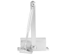 SIXRUN Hydraulic Door Closer, Automatic Two-Stage Speed Adjustable for | Cast Aluminum and Cold-rolled Steel Construction, Multi-layer Hardened Gears, Resistant, Fits 45-65kg Door Weight in Shops