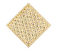 SIXRUN Ice Cube Stamp Copper Ice Press Craft Modern Cube Maker Design Tray 5 Second Side Imprint Easy Clean for Cocktail Bartenders Home Bar Party Drinks (A04)
