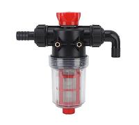 SIXRUN Irrigation Water Pump Filter, 304 Stainless Steel Inline Strainer, Double Layer 40 and 60 Mesh High Hose Filter for Garden Lawn Irrigation Pump Pipeline (38mm Connector (External 1.5 Inch