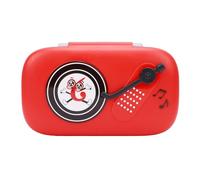 SIXRUN Kids Mini Piano Toy, Portable LED Musical Instrument with Light Sound Synchronization for 4 to 6 Years Old Children (Red)