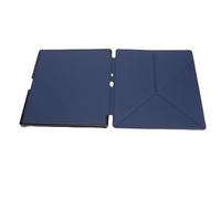 SIXRUN Kindle Scribe 10.2 E Reader Stand Cover,Slim Lightweight Pu Leather Case with Origami Stand Auto Sleep Wake Pen Holder Red for Kindle Scribe 2024 2022 (Deep Blue)