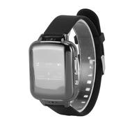 SIXRUN Language Recording Watch, with Bluetooth 4.2 Noise Reduction MP3 Player Voice Activated Recording Bracelet Dictation Device Watch for Meetings and Sports (16G)
