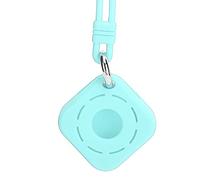 SIXRUN Locator Silicone Protective Cover, with Hand Strap for IOS Tracker | Anti-Lost Sleeve, Soft TPU Shell, Scratch-Proof and Dust-Proof, Buckle Attachment for Bag or Belt, Outdoor Carry