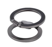 SIXRUN Magnetic Phone Ring Holder, Metal Design, Dual Sided 360 Rotatable Kickstand for IOS 17 16 15 14 13 Mini Users