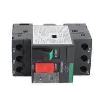 SIXRUN Motor Protection Circuit Breaker 1.6-2.5A AC690V 3P | Thermal Magnetic Trip, PC Flame Retardant Housing, 35mm DIN Rail Mount, Screw Connection, AC3 Duty, 6KV Impulse Withstand