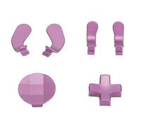 SIXRUN One Series 2 Controller Metal Thumbsticks Kit for Gamers, Purple | Magnetic Attachment, 6 Metal Thumbsticks, 4 Paddles and 2 D-Pads, Textured Grip, Adjustable Tool and Case, Purple
