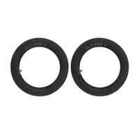 SIXRUN Pair 10x2in Inner Tubes Rubber 90 Degree Bent Valve Stem Replacement for Schwinn Roadster Tricycle 10in Bike Baby Stroller Scooter Tires