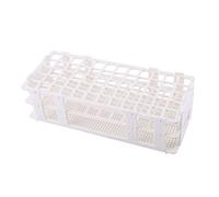 SIXRUN Plastic Test Tube Rack, Lightweight Detachable Lab Tube Holder with 60 Holes, 3-Tier Design for Scientists and Doctors