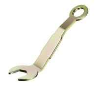 SIXRUN Pocket Door Wrench, 5/16 Inch Socket and 3/8 Inch Open End (2 PCS) | Sliding Door Adjustment Tool, Angled Body For Tight Track Gaps, Barn Door And RV Repair Kits