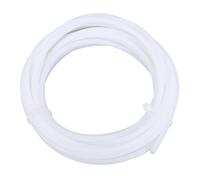 SIXRUN PTFE Tube, 5m Length 2.5mm ID 4mm OD for 3D Printer, with Upgraded Smooth Filament Pass Through (White)