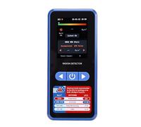 SIXRUN Radon Detector Radon Tester Testing Tool High Sensitivity 3.3Bq-37kBq/m³ Range with 2.0 Inch Color Screen & Alarm for Home Office Basement Mine