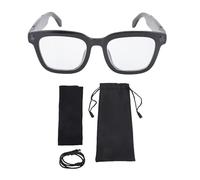 SIXRUN Smart Glasses, Audio Glasses with Open Ear Sound and AI Translation, Multilingual Simultaneous Interpretation for Conferences and Travel (Transparent)