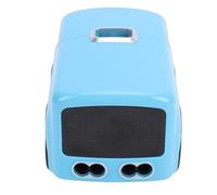 SIXRUN Smart Sensor Toy Bus, Control RC Car with Follow, Escape, Line Tracking & Demonstration Modes, for Kids 3-12 (Blue)