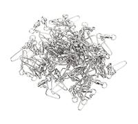 SIXRUN Snap, Stainless Steel Fishing Snap Swivels 50Pcs with 360 Degree Rotation, Quick Connector for Saltwater and Freshwater Fishing for Anglers (1#)