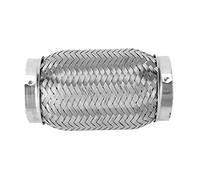 SIXRUN Stainless Steel Flexible Exhaust Pipe 2.5in X 6in Internal