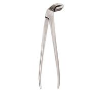 SIXRUN Stainless Steel Leather Flattening Pliers Clamp, High Toughness Press Pliers with Smoothing Handle Ideal for Wallet Bag Belt Making, Curved Nose Design Save Effort