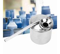 SIXRUN Stainless Steel Pottery Atomizer, Metal Spray Tool for Ceramic Painting, Perfect for Pottery Glaze Applications (Stainless Steel 2)