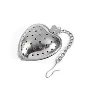 SIXRUN Stainless Steel Tea Infuser with Heart Shape Chain for Loose Tea