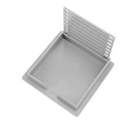 SIXRUN Sticky Note Holder with Templates, Organize Sticky Notes, Draw Checkboxes, Underlines, Circular Frames for Office School Supplies (Grey)
