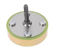 SIXRUN Tile Vibration Leveling Tool Stainless Steel Panel with Polyurethane Base Electric Hammer Driven Tile Leveler 360 Rotating Joint for Wall Floor Installation