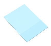 SIXRUN Translucent PET Memo Pads, 3.7x2.8 Inches Self-Adhesive Note Paper