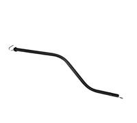 SIXRUN Transmission Fluid Dipstick, Chrome Plated Steel, Flexible Oil Level Dipstick, 27 Inch Length for TH-350 Transmissions