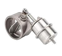 SIXRUN Universal Exhaust Control Valve 2.5 Inch, Stainless Steel Welding | 63mm Diameter, Vacuum Suction Driven, Open/close Options, Fit Most Cars