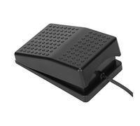 SIXRUN USB Foot Switch Pedal USB Single Pedal Switch Foot 2m Cable for Computer Gaming Transcription Multimedia Control