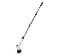 SIXRUN Versatile Electric Spin Scrubber for Bathroom Toilet - 8 in 1 Cordless Brush for Easy Operation (Black)