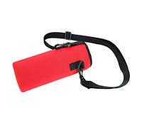 SIXRUN Water Bottle Sleeve, 7.5x3.1in Neoprene Carrier | Thermal Insulated Pouch, Hot Surface Protection, Adjustable Carry Strap, Clip-on Gym Hiking, Travel Bottle Cover