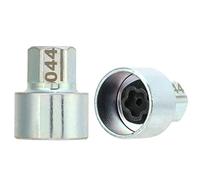 SIXRUN Wheel Lock Remover Metal Wheel Nut Key High Accuracy Rust Proof Design Anti Theft Nut Socket for Hub Removal for 1 3 5 6 7 Series X1 X2 X3 X4 X5 X6 Z4 (044)