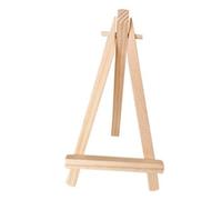 SIXRUN Wooden Phone Stand for Desk, Mini Easel Display Holder for