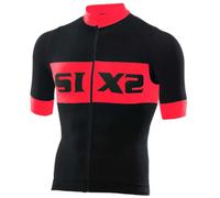 Sixs Luxury Short Sleeve Jersey S Black / Red