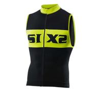 Sixs Luxury Sleeveless Jersey S Black / Yellow