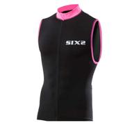Sixs Stripes Sleeveless Jersey XL Black / Pink