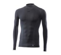 SIXS TS3 V2 4-Season Long-sleeve Mock Neck Baselayer Shirt dark grey-blackM/L dark grey-black
